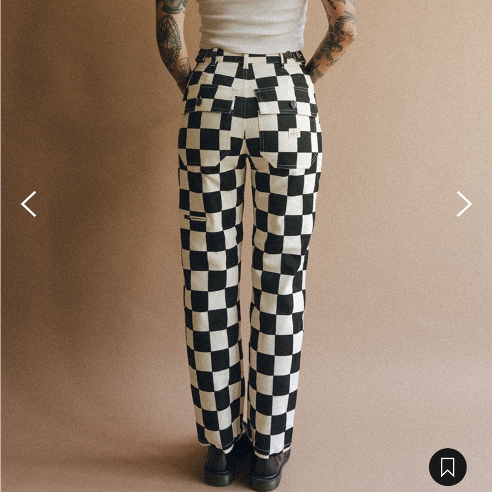 P&Co Checkered Fatigue Pants